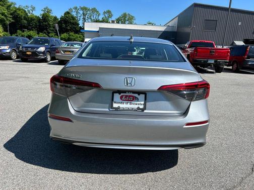 Gray 2023 Honda Civic EX