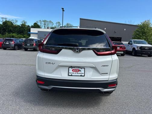 Platinum White Pearl 2020 Honda CR-V AWD Touring