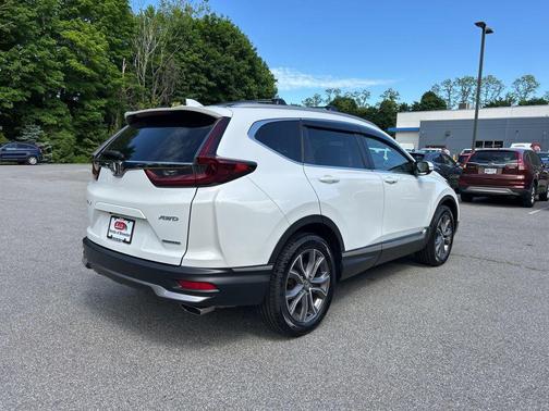 Platinum White Pearl 2020 Honda CR-V AWD Touring