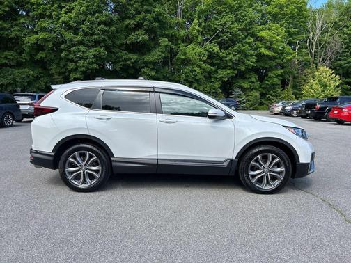 Platinum White Pearl 2020 Honda CR-V AWD Touring