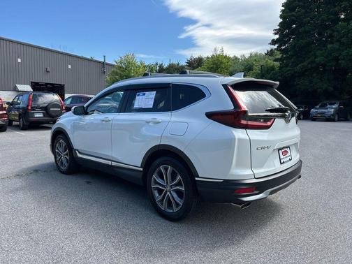Platinum White Pearl 2020 Honda CR-V AWD Touring