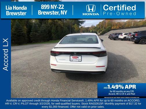 2024 Honda Accord LX 1.5T