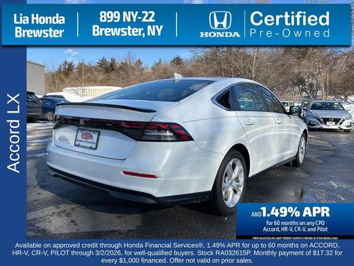 2024 Honda Accord LX 1.5T