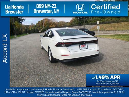 2024 Honda Accord LX 1.5T