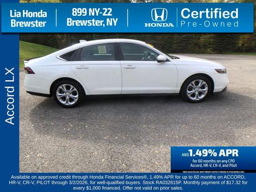 2024 Honda Accord LX 1.5T