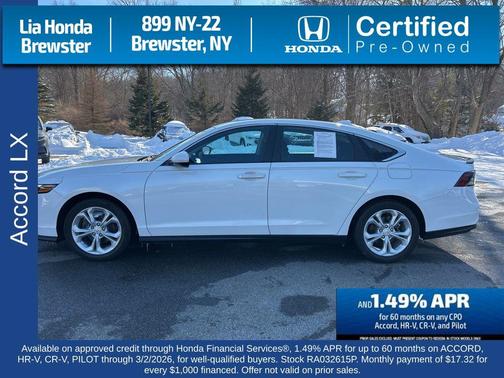 2024 Honda Accord LX 1.5T