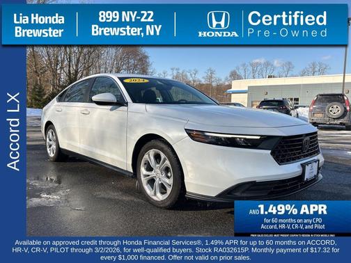 2024 Honda Accord LX 1.5T