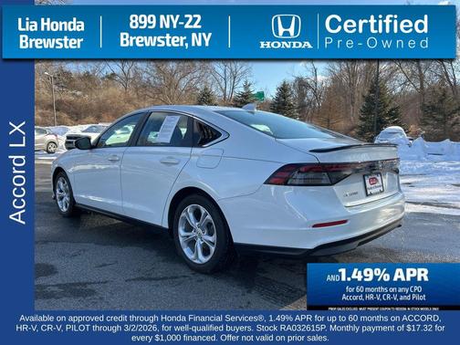 2024 Honda Accord LX 1.5T