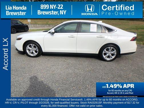 2024 Honda Accord LX 1.5T