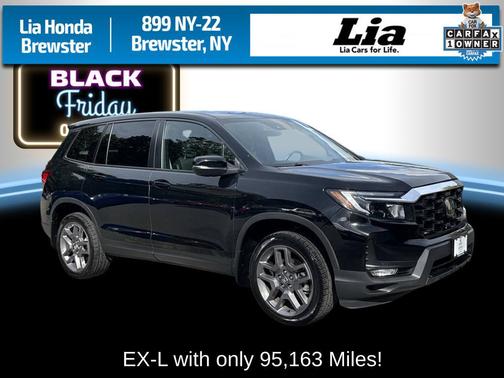 Crystal Black Pearl 2023 Honda Passport AWD EX-L