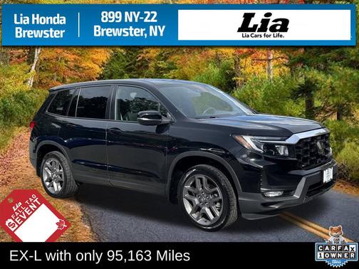 Crystal Black Pearl 2023 Honda Passport AWD EX-L