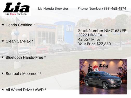 Midnight Amethyst 2022 Honda HR-V EX