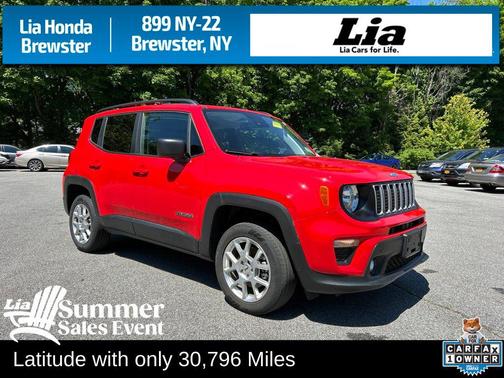Colorado Red Clearcoat 2022 Jeep Renegade Latitude