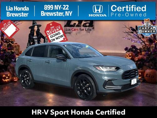 Nordic Forest Pearl 2024 Honda HR-V AWD Sport