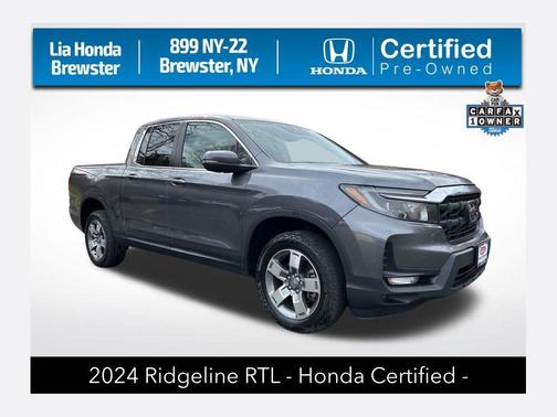 Gray 2024 Honda Ridgeline RTL