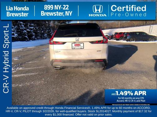 2025 Honda CR-V Hybrid Sport AWD