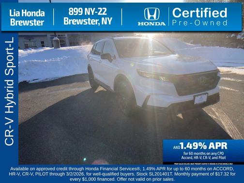 2025 Honda CR-V Hybrid Sport AWD