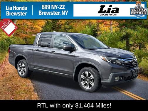 Modern Steel Metallic 2019 Honda Ridgeline RTL