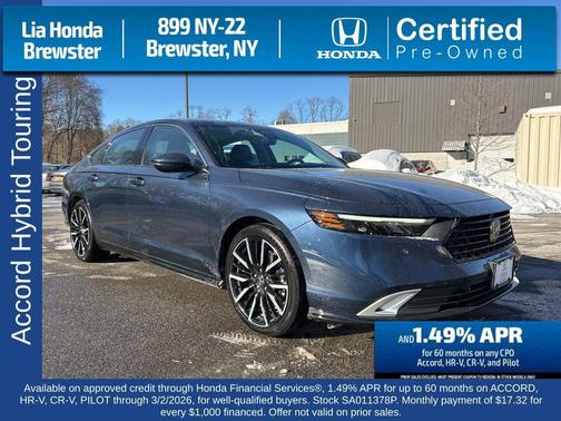 2025 Honda Accord Hybrid Touring