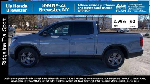 2026 Honda Ridgeline Sport