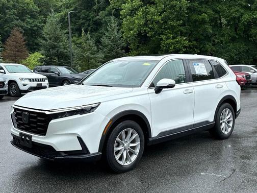 Platinum White Pearl 2023 Honda CR-V EX