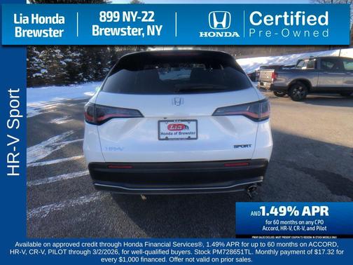 2023 Honda HR-V AWD Sport