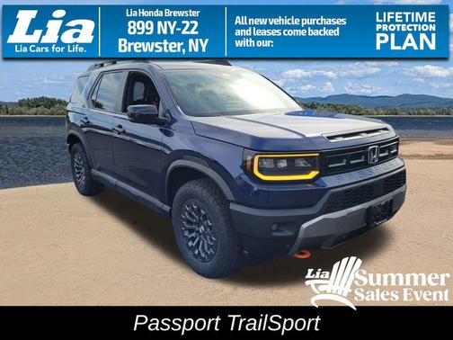 Obsidian Blue Pearl 2026 Honda Passport AWD TrailSport