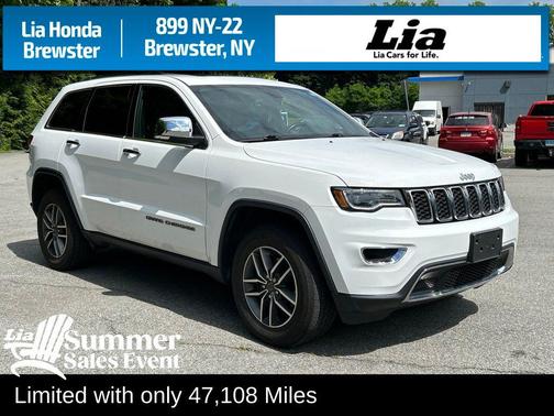 Bright White Clearcoat 2020 Jeep Grand Cherokee Limited