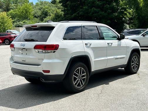 Bright White Clearcoat 2020 Jeep Grand Cherokee Limited
