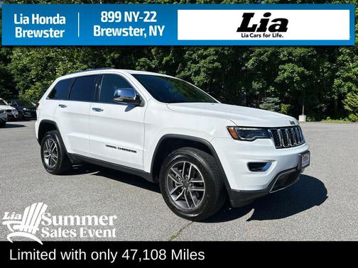 Bright White Clearcoat 2020 Jeep Grand Cherokee Limited