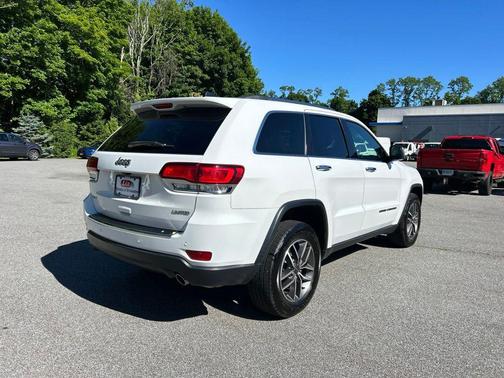 Bright White Clearcoat 2020 Jeep Grand Cherokee Limited