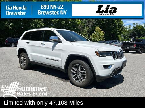 Bright White Clearcoat 2020 Jeep Grand Cherokee Limited