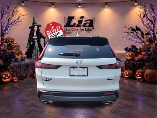 Platinum White Pearl 2027 Honda CR-V Hybrid Sport-L AWD