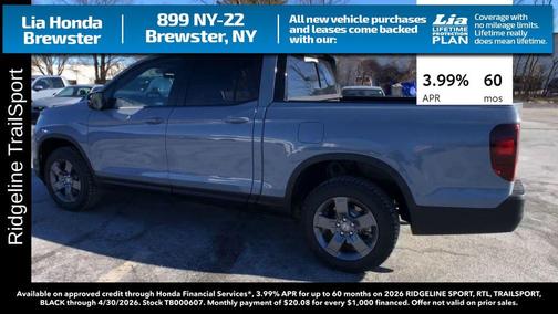2026 Honda Ridgeline Sport