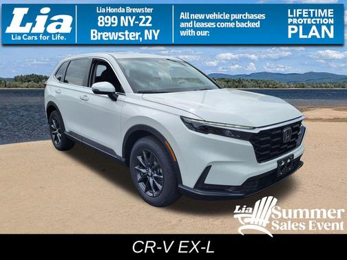 Platinum White Pearl 2026 Honda CR-V EX-L AWD