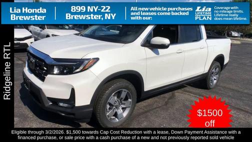 2026 Honda Ridgeline RTL