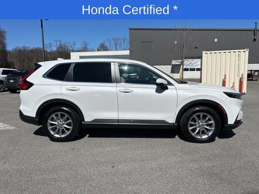 Platinum White Pearl 2023 Honda CR-V EX-L