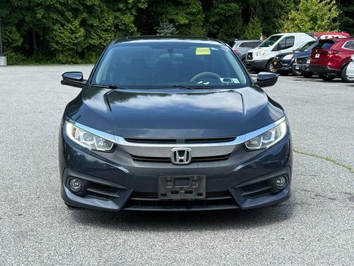 Black 2017 Honda Civic EX-T