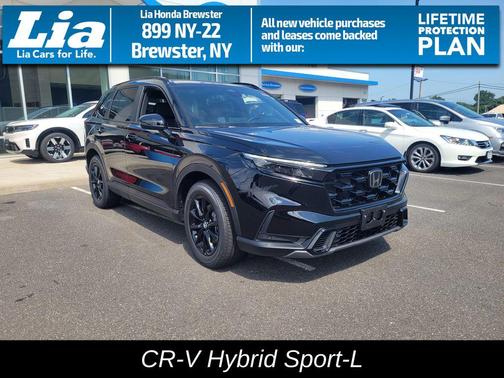 Crystal Black Pearl 2026 Honda CR-V Hybrid Sport-L AWD