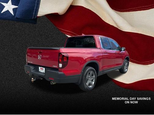 Radiant Red Metallic II 2023 Honda Ridgeline RTL