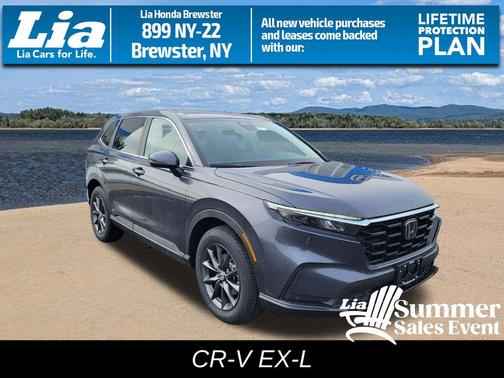 Meteorite Gray Metallic 2026 Honda CR-V EX-L AWD