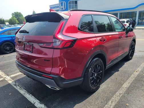Radiant Red Metallic 2026 Honda CR-V Hybrid Sport-L AWD