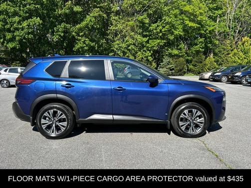 Caspian Blue Metallic 2023 Nissan Rogue SV
