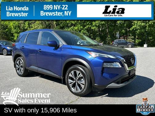 Caspian Blue Metallic 2023 Nissan Rogue SV