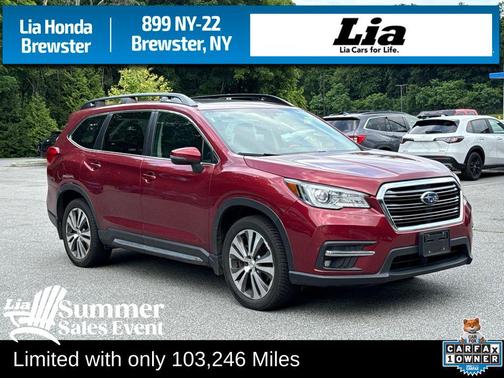 Crimson Red Pearl 2019 Subaru Ascent Limited 8-Passenger