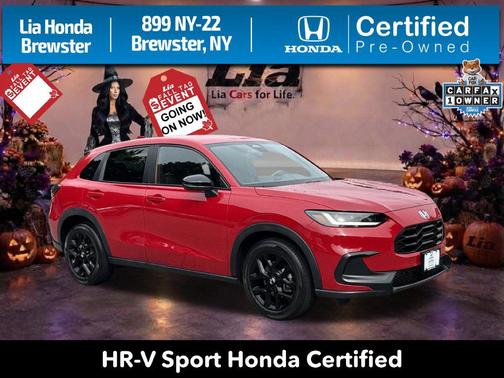 Milano Red 2024 Honda HR-V AWD Sport