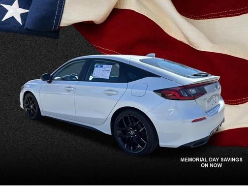 Platinum White Pearl 2023 Honda Civic Sport