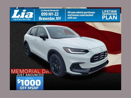 Platinum White Pearl 2027 Honda HR-V Sport
