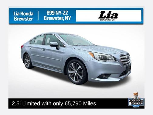 Ice Silver Metallic 2017 Subaru Legacy Limited