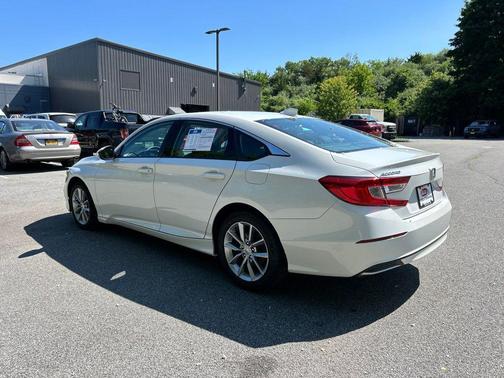 Platinum White Pearl 2021 Honda Accord LX 1.5T